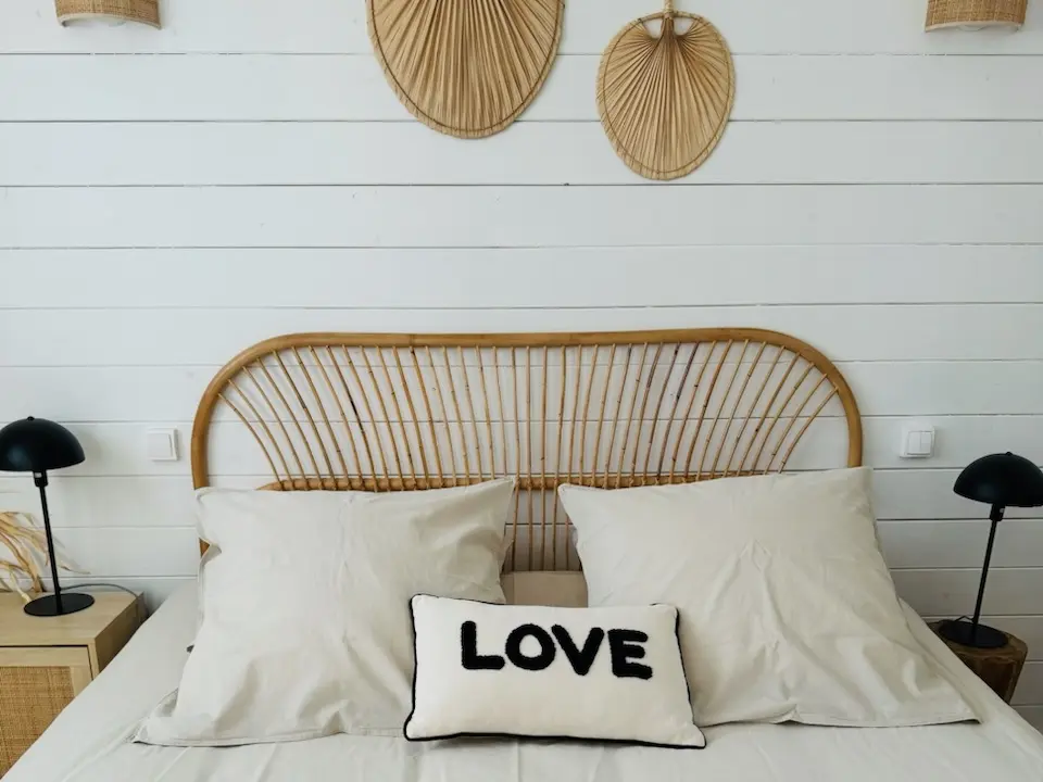 lit avec coussin love